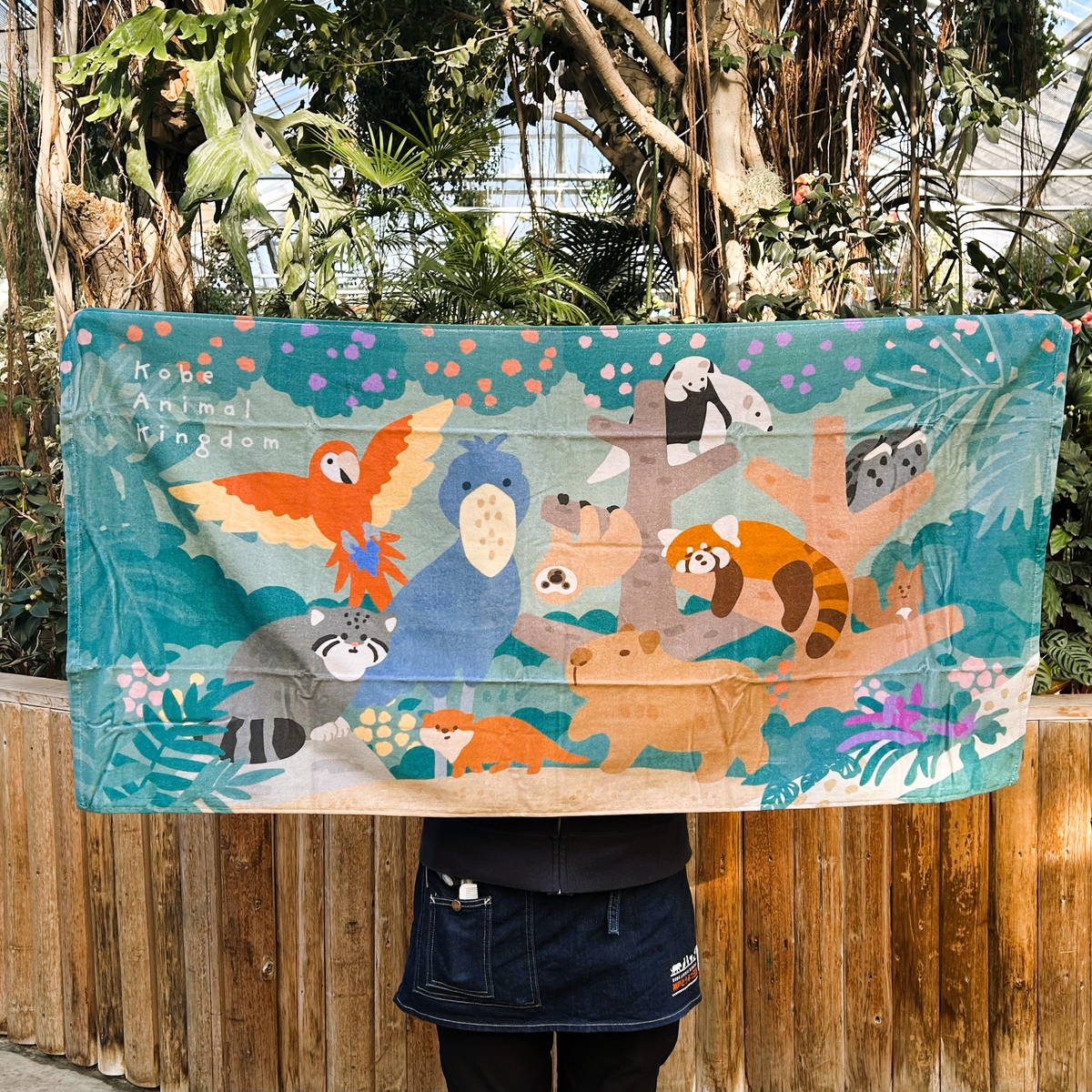 バスタオル 王国パラダイス | 神戸どうぶつ王国NS